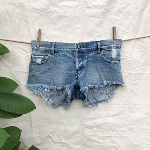 [ONE TEASPOON] denim short